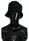 Dolce & Gabbana Black Nylon Women Bucket Cap Hat by Dolce & Gabbana