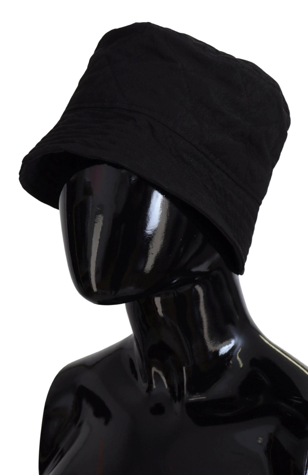 Dolce & Gabbana Black Nylon Women Bucket Cap Hat by Dolce & Gabbana