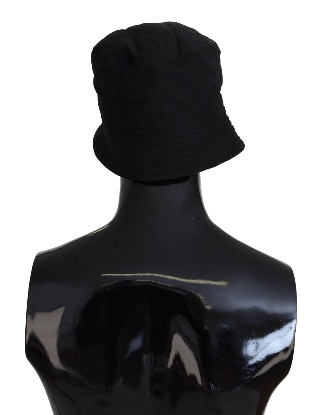 Dolce & Gabbana Black Nylon Women Bucket Cap Hat by Dolce & Gabbana