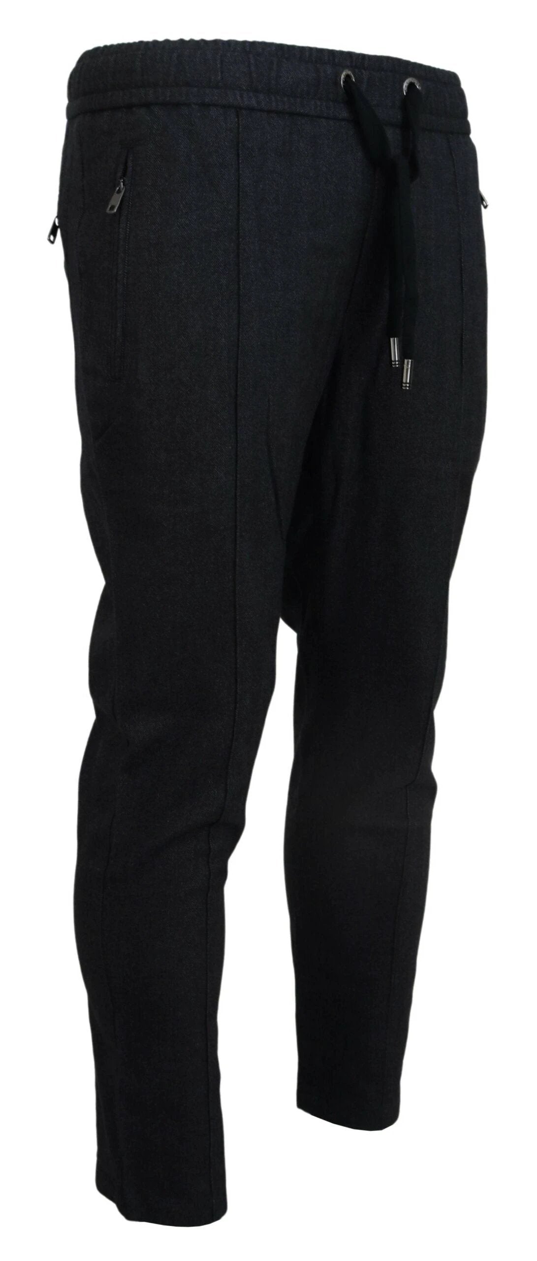 Dolce & Gabbana Gray Cotton Jogger Men Pants by Dolce & Gabbana