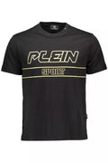 Plein Sport Black Cotton T-Shirt by Plein Sport