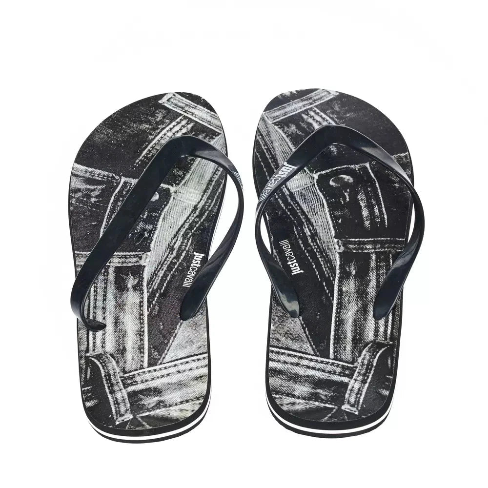 Just Cavalli Black EVA Men's Sandal by Just Cavalli