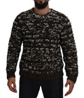 Dolce & Gabbana Brown Knitted Wool Fatto A Mano Sweater by Dolce & Gabbana