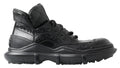 Dolce & Gabbana Black Leather Ankle Casual Boots by Dolce & Gabbana