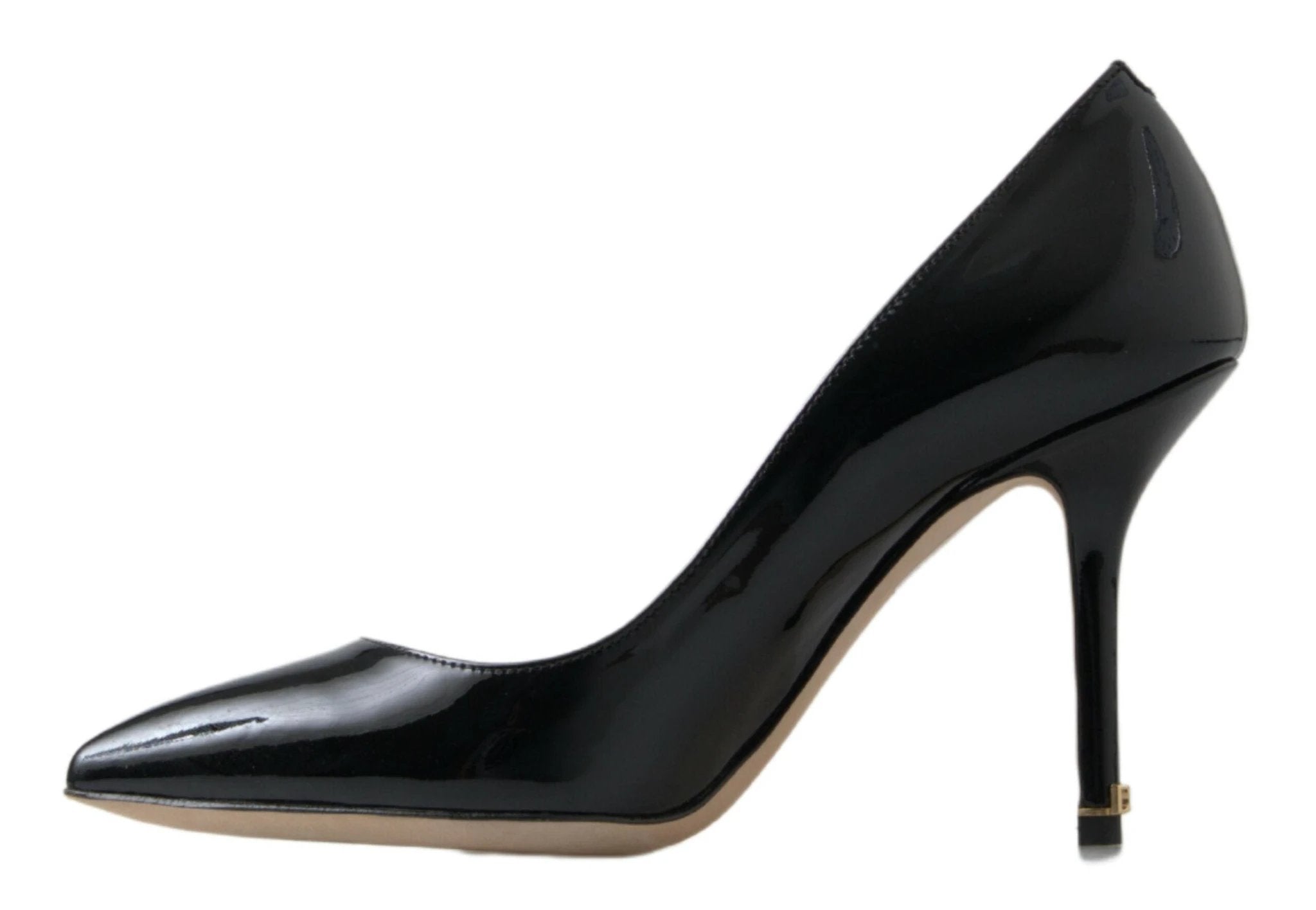 Dolce & Gabbana Black Patent Leather High Heels Pumps Shoes by Dolce & Gabbana