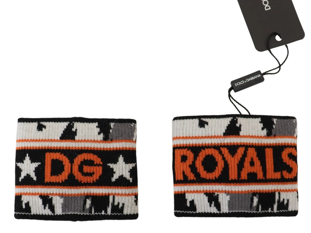 Dolce & Gabbana Orange and gray Two Piece Set DG Royal Wristband by Dolce & Gabbana