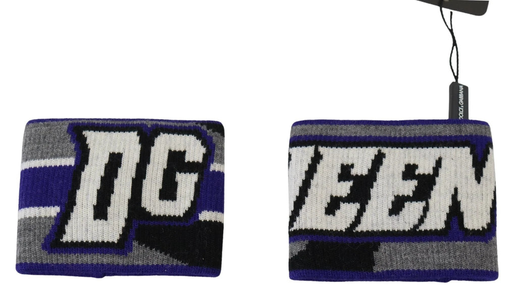 Dolce & Gabbana Purple Logo Two Piece Set Wristband by Dolce & Gabbana