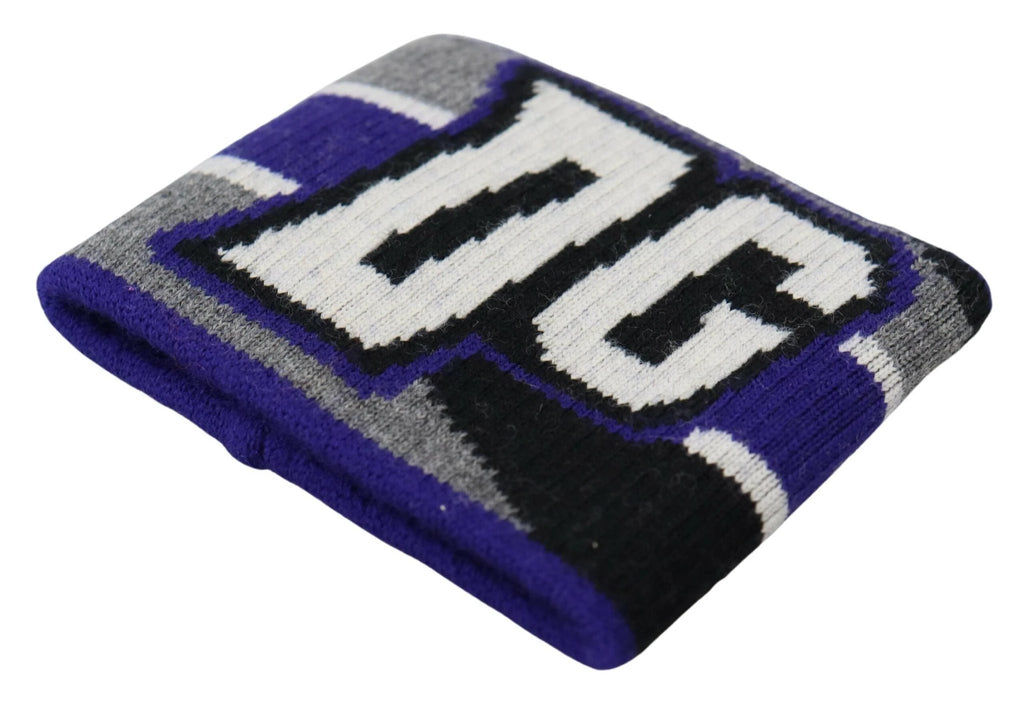 Dolce & Gabbana Purple Logo Two Piece Set Wristband by Dolce & Gabbana