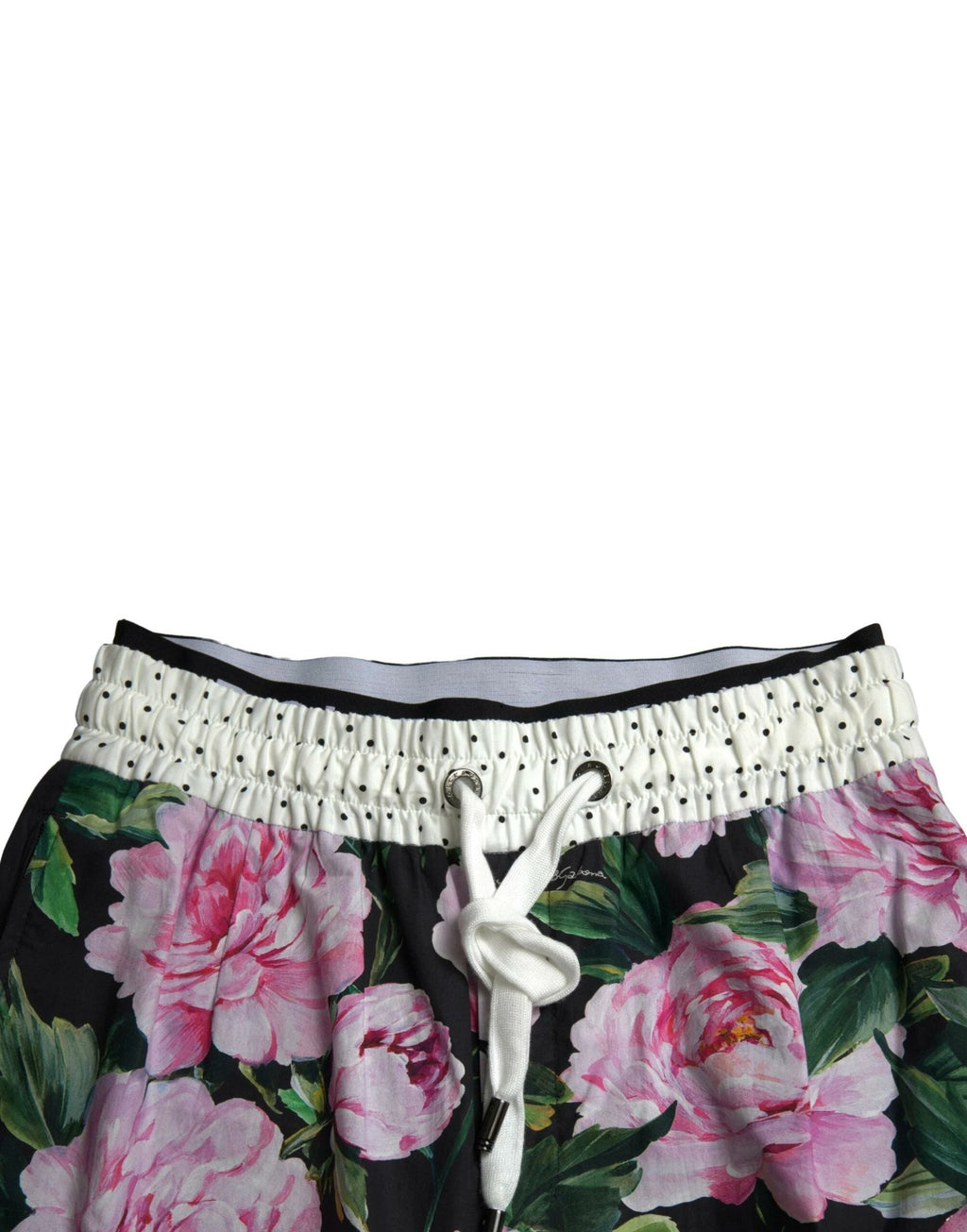 Dolce & Gabbana Multicolor Peony Joggers Cotton Men Pants by Dolce & Gabbana