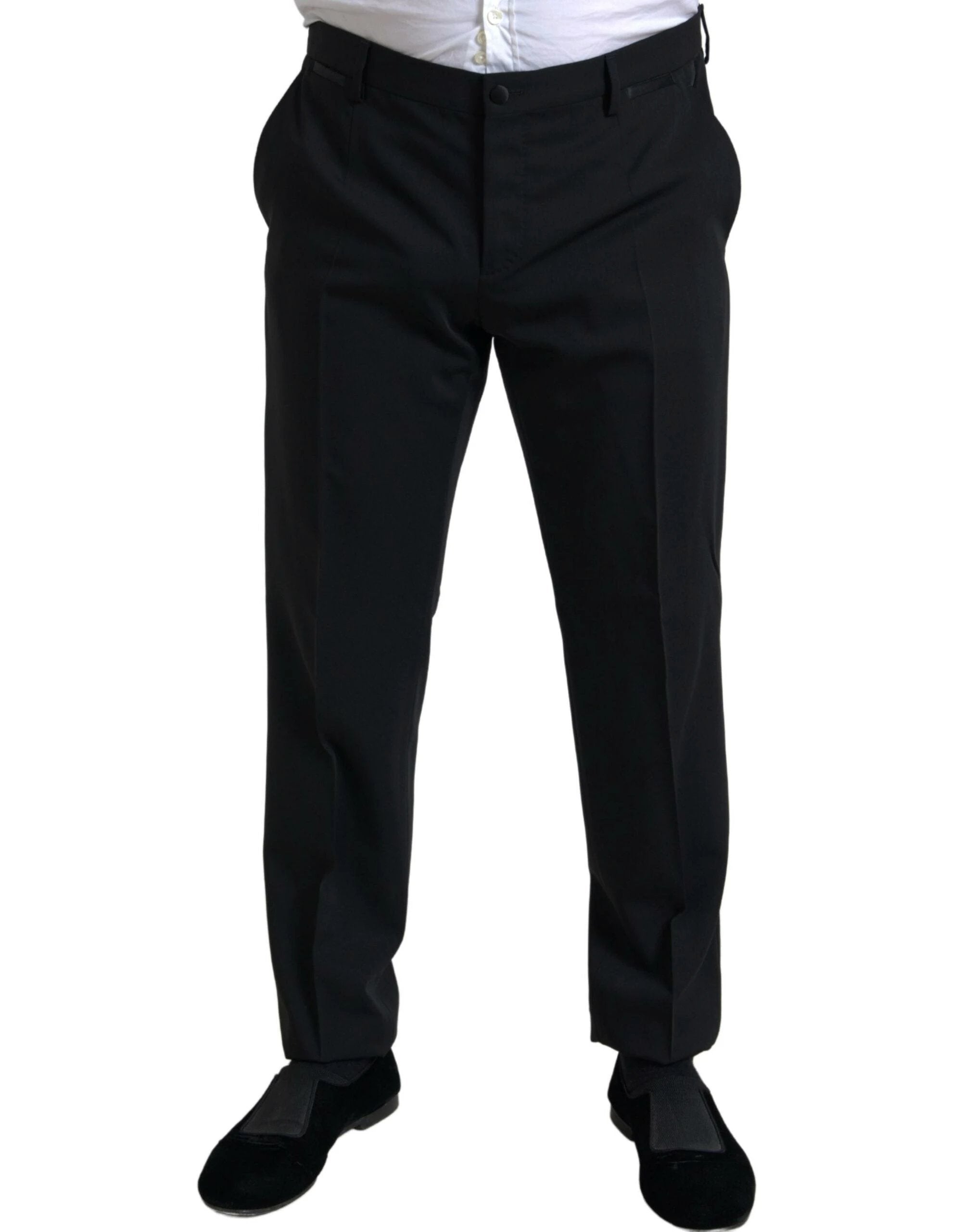Dolce & Gabbana Black 2 Piece Single Breasted MARTINI Suit by Dolce & Gabbana