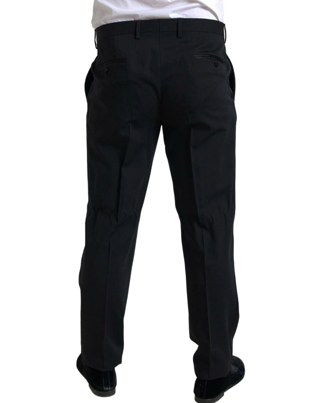Dolce & Gabbana Black 2 Piece Single Breasted MARTINI Suit by Dolce & Gabbana