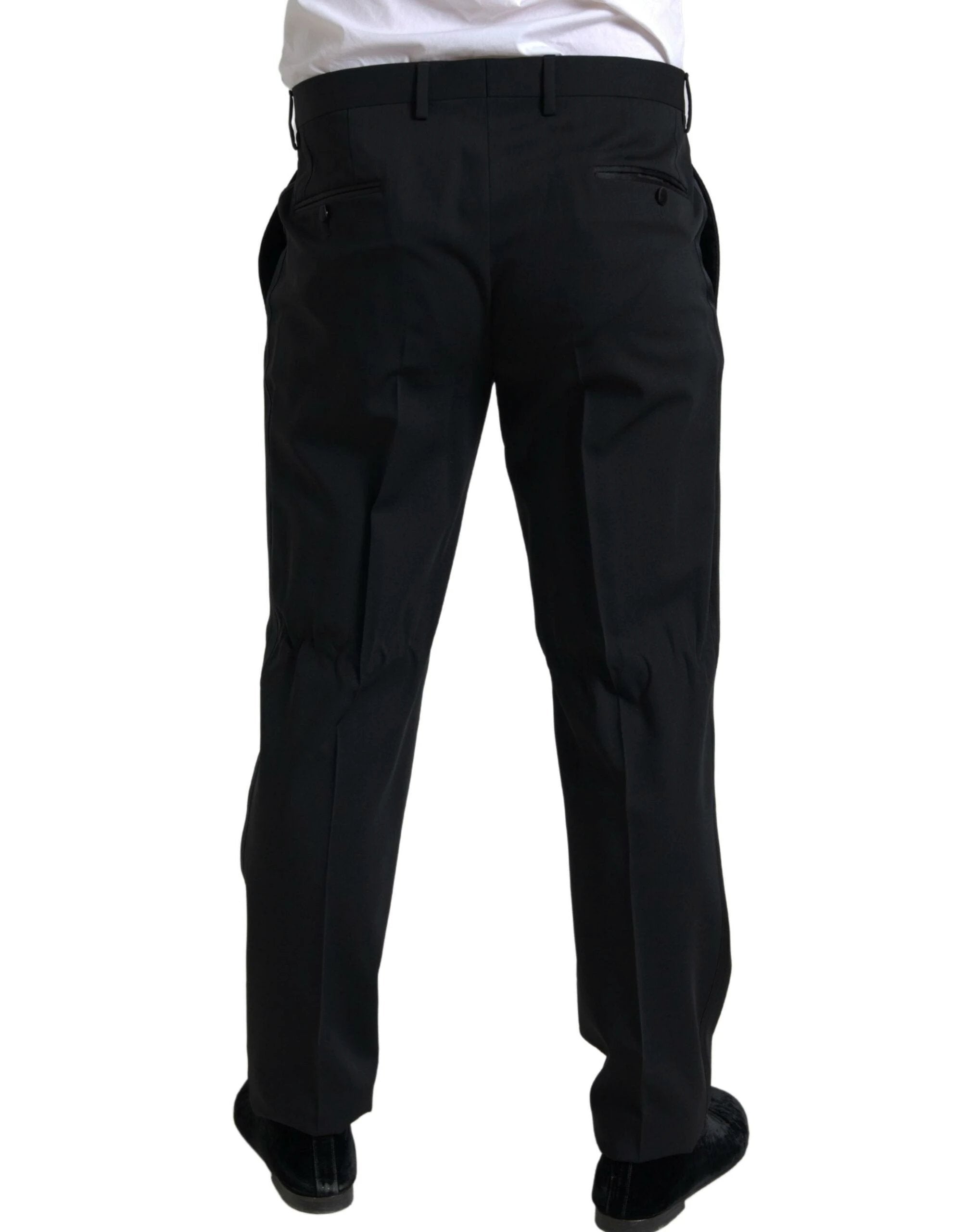 Dolce & Gabbana Black 2 Piece Single Breasted MARTINI Suit by Dolce & Gabbana