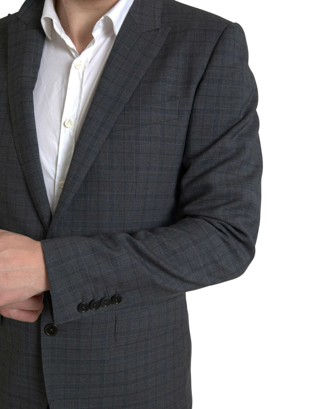 Dolce & Gabbana Gray 2 Piece Single Breasted MARTINI Suit by Dolce & Gabbana