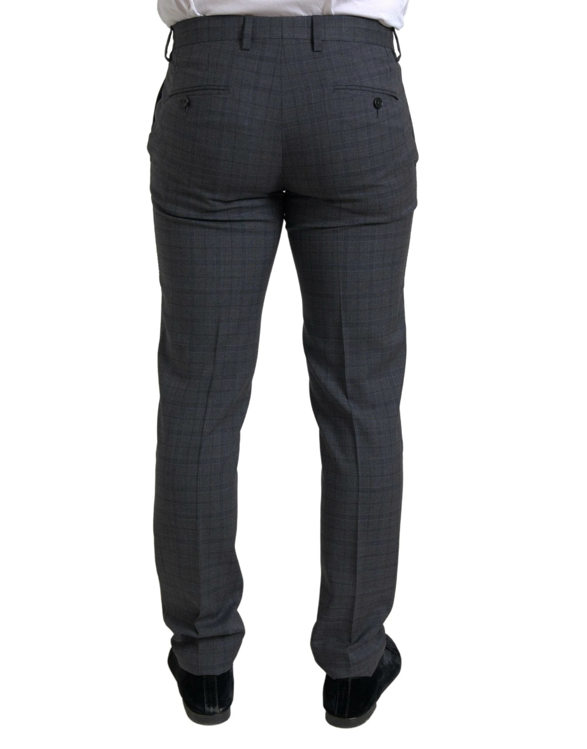 Dolce & Gabbana Gray 2 Piece Single Breasted MARTINI Suit by Dolce & Gabbana
