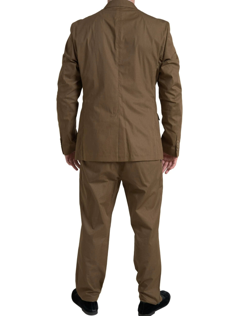 Dolce & Gabbana Brown 2 Piece Single Breasted TAORMINA Suit by Dolce & Gabbana