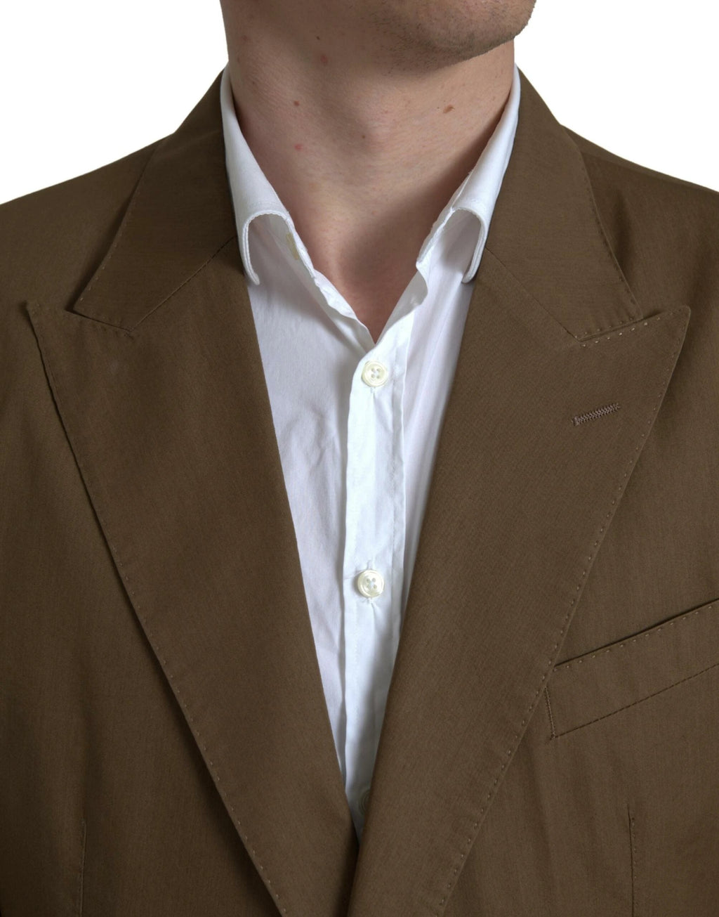 Dolce & Gabbana Brown 2 Piece Single Breasted TAORMINA Suit by Dolce & Gabbana