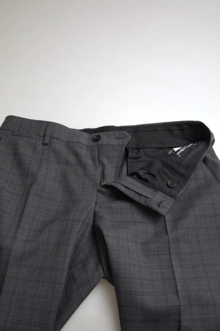 Dolce & Gabbana Gray 2 Piece Single Breasted MARTINI Suit by Dolce & Gabbana