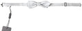 Dolce & Gabbana Gray Silk Adjustable Men Neck Papillon Bow Tie by Dolce & Gabbana