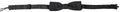 Dolce & Gabbana Black Polka Dot Silk Adjustable Men Neck Papillon Bow Tie by Dolce & Gabbana