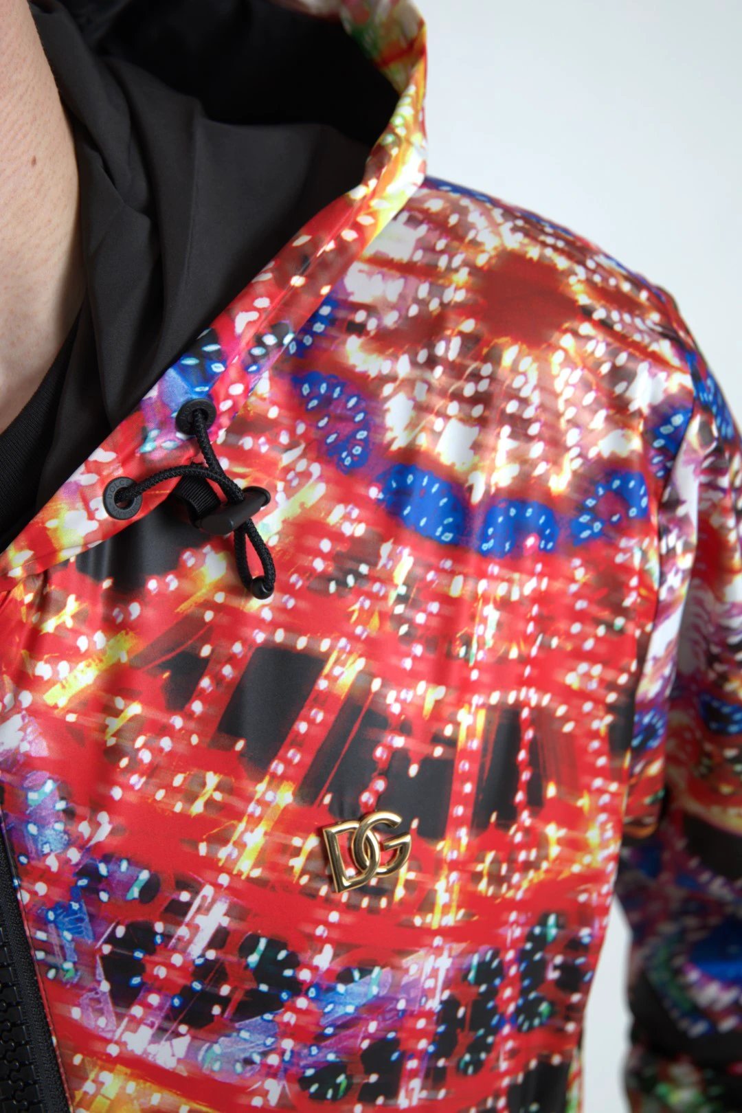 Dolce & Gabbana Multicolor Hooded Sweatshirt Sweater by Dolce & Gabbana