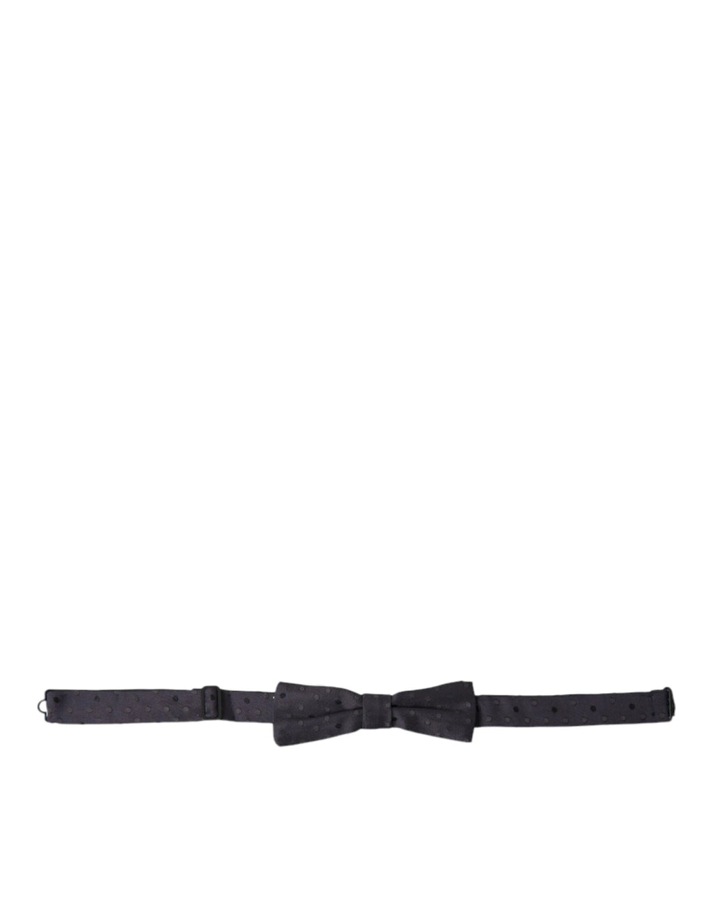Dolce & Gabbana Blue Polka Dot Silk Adjustable Neck Men Papillon Bow Tie by Dolce & Gabbana