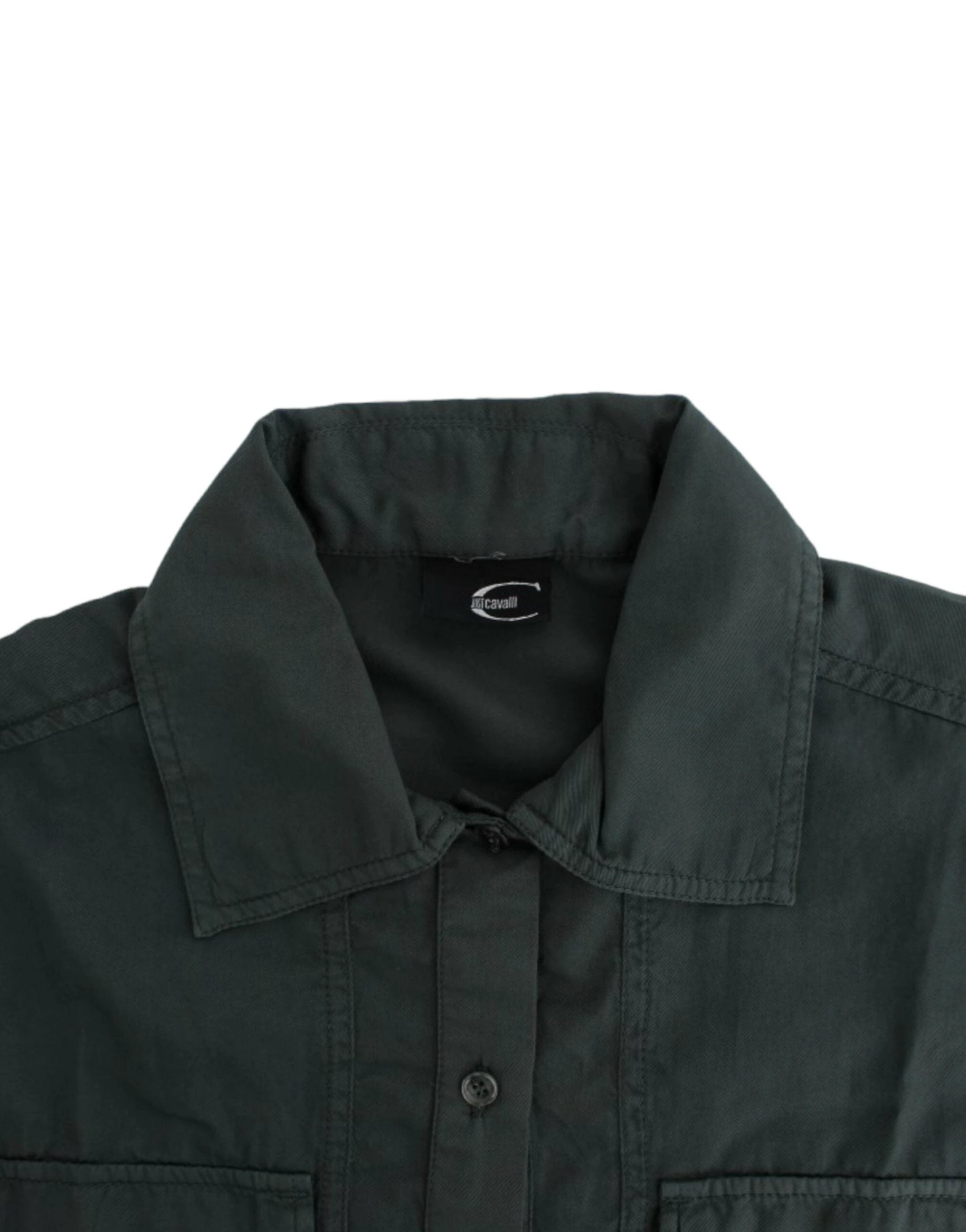 Cavalli Gray button down shirt by Cavalli