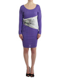 Cavalli Purple longsleeved dress by Cavalli