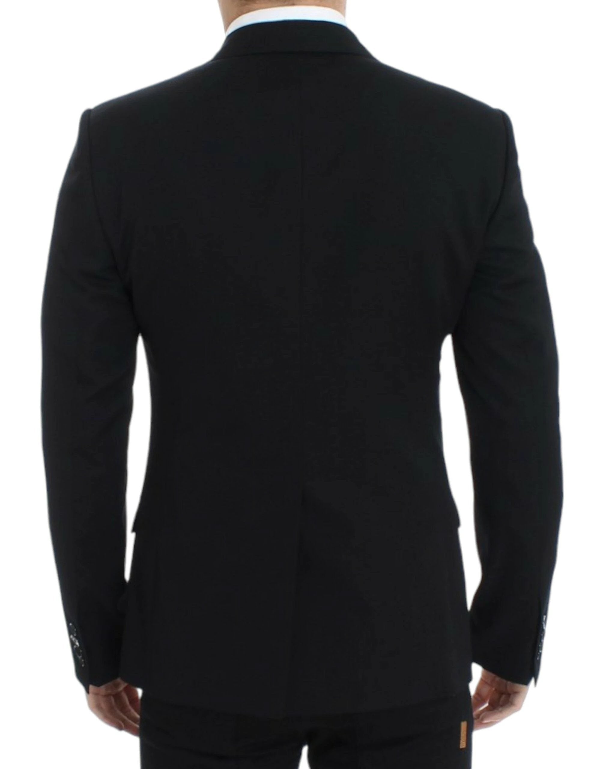Dolce & Gabbana Black wool slim fit blazer by Dolce & Gabbana