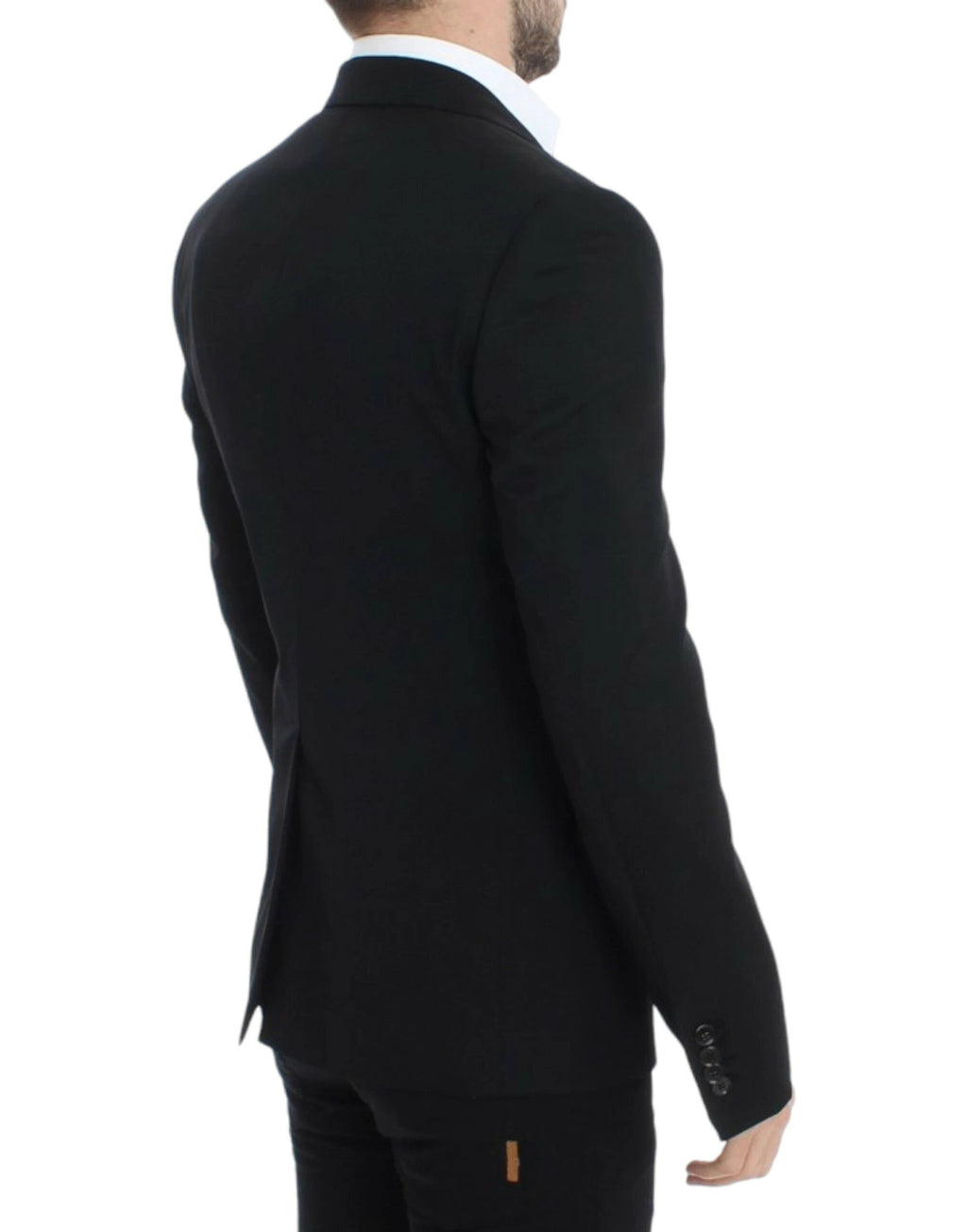 Dolce & Gabbana Black wool slim fit blazer by Dolce & Gabbana