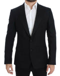 Dolce & Gabbana Black wool silk SICILIA blazer by Dolce & Gabbana