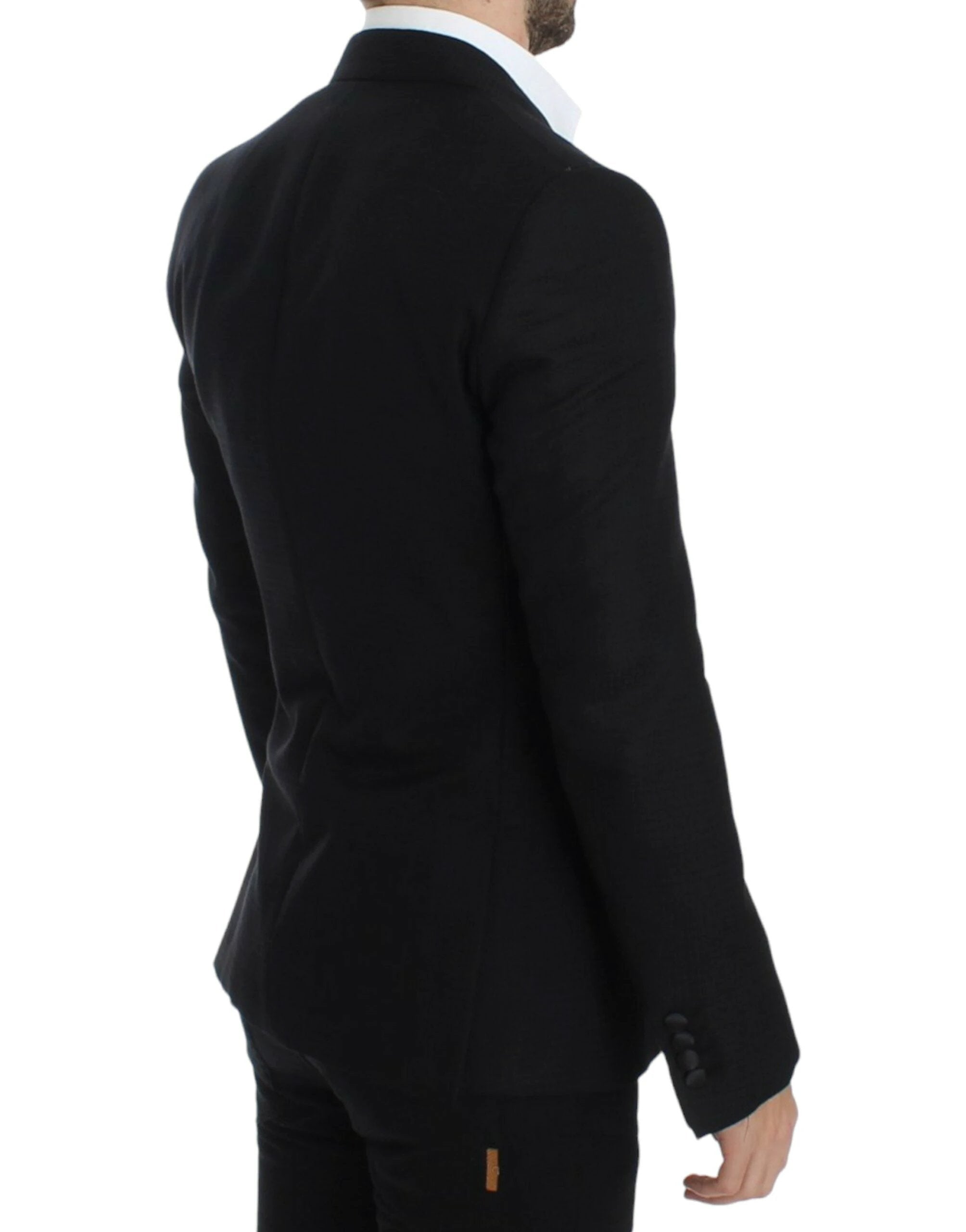 Dolce & Gabbana Black wool silk SICILIA blazer by Dolce & Gabbana