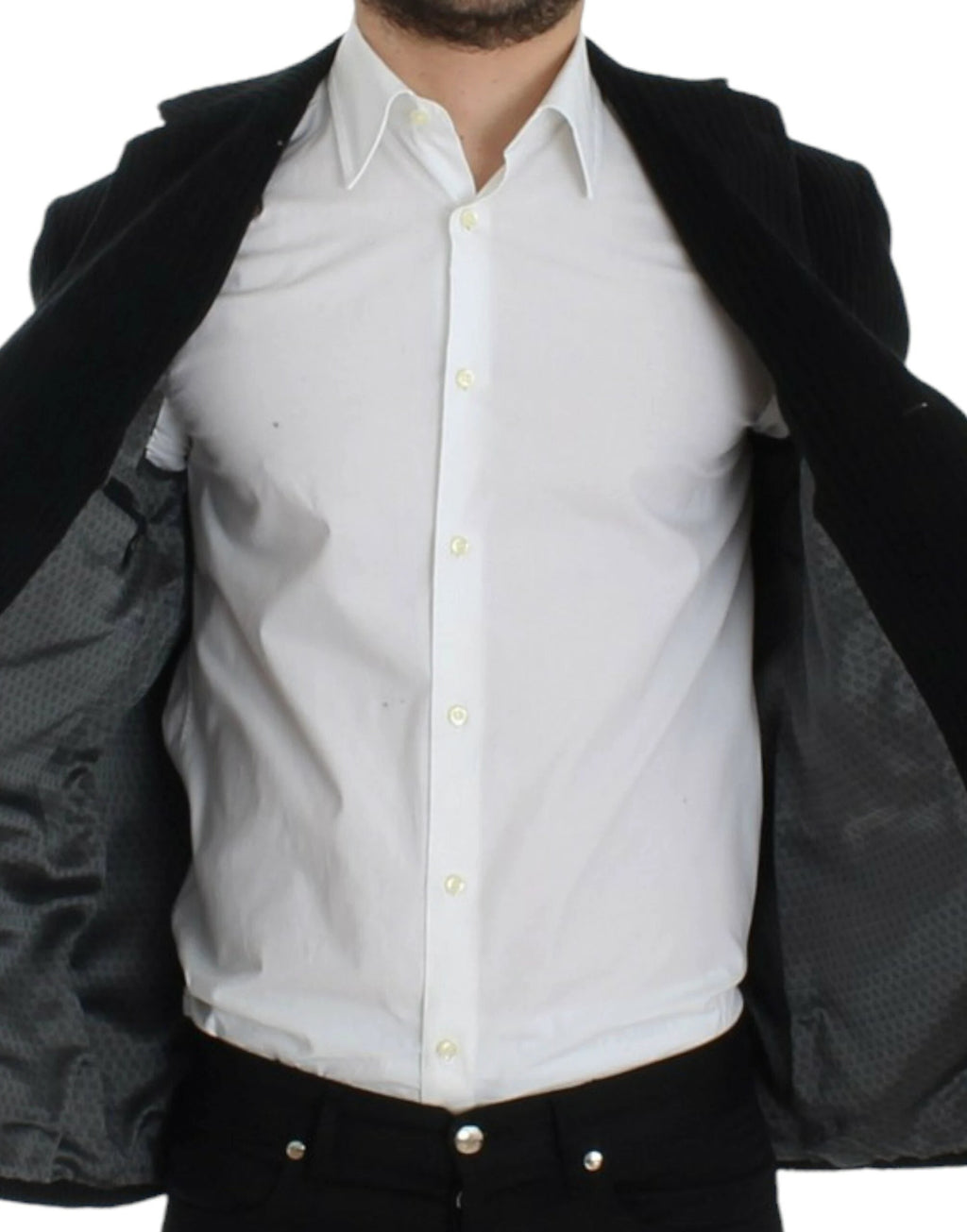 Dolce & Gabbana Black manchester MARTINI blazer by Dolce & Gabbana