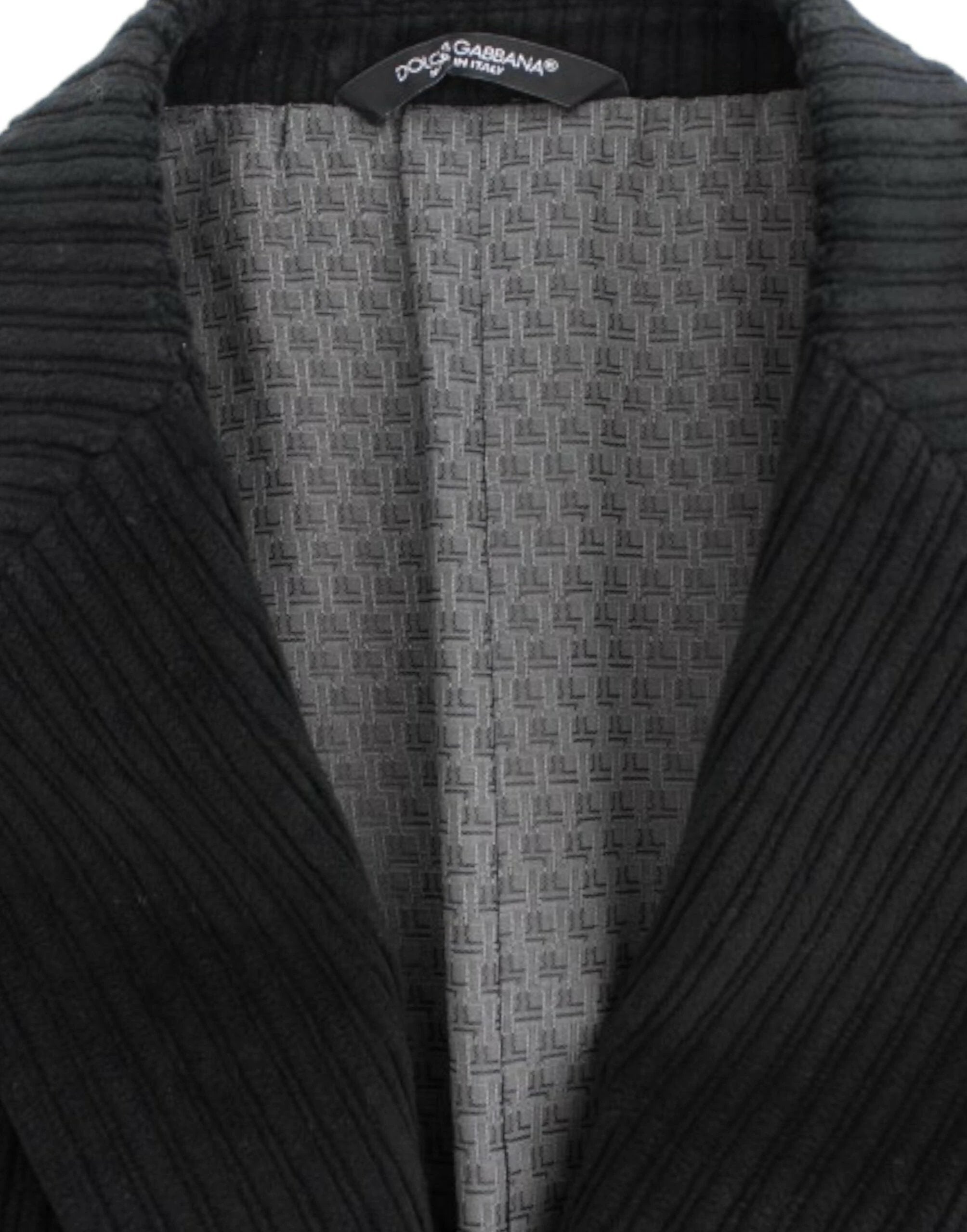 Dolce & Gabbana Black manchester MARTINI blazer by Dolce & Gabbana