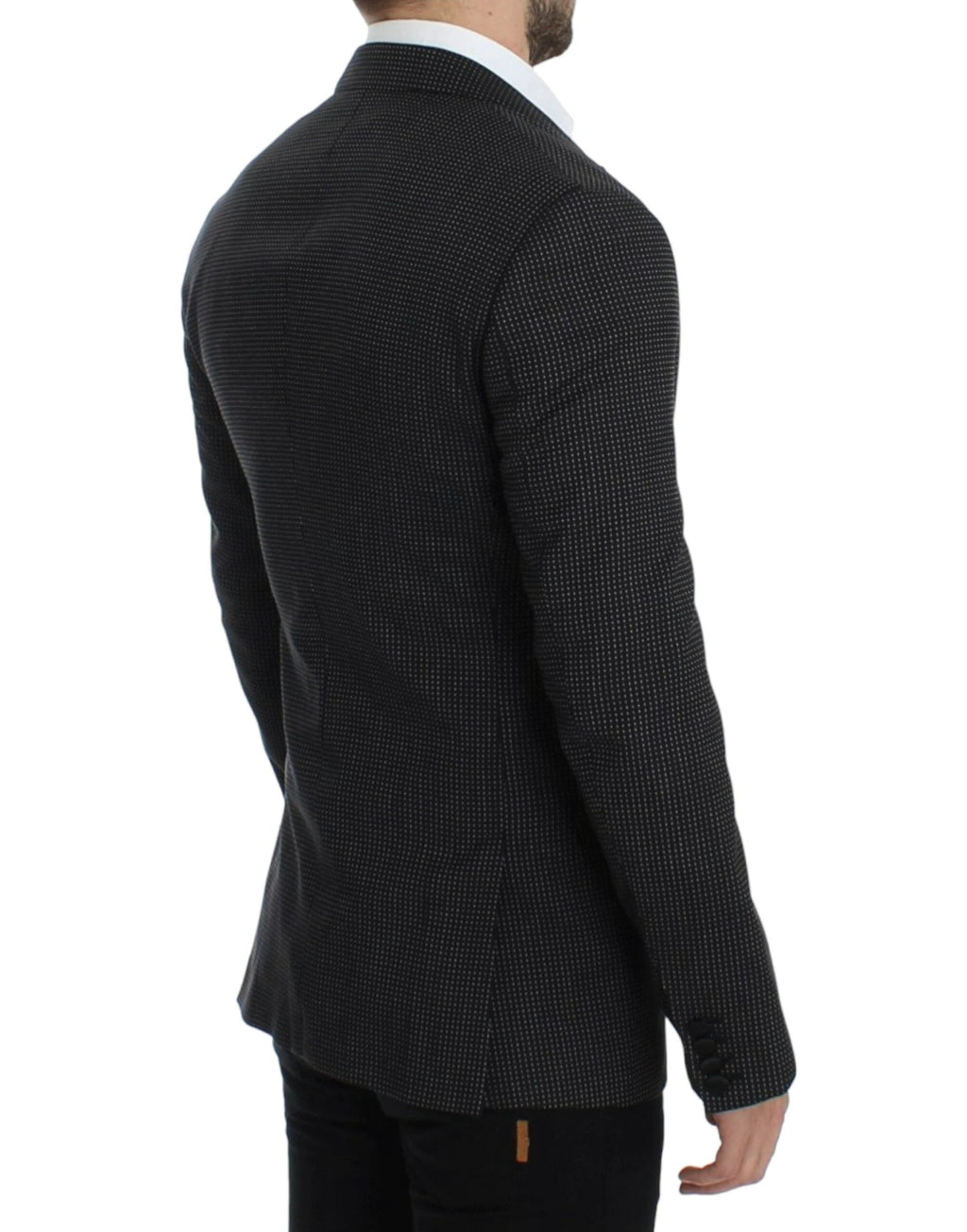 Dolce & Gabbana Black wool slim MARTINI blazer by Dolce & Gabbana