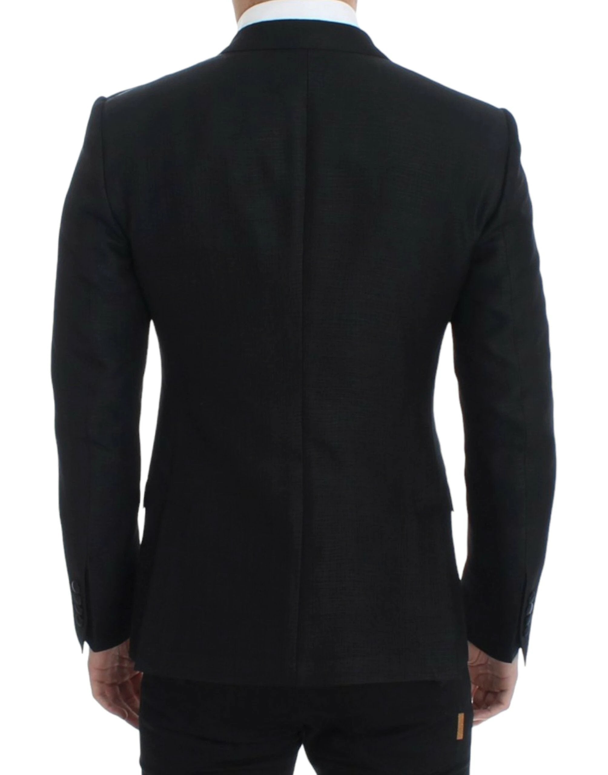 Dolce & Gabbana Black wool MARTINI slim blazer by Dolce & Gabbana