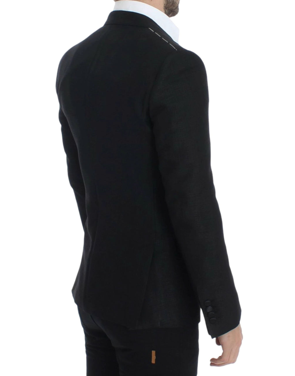 Dolce & Gabbana Black wool MARTINI slim blazer by Dolce & Gabbana
