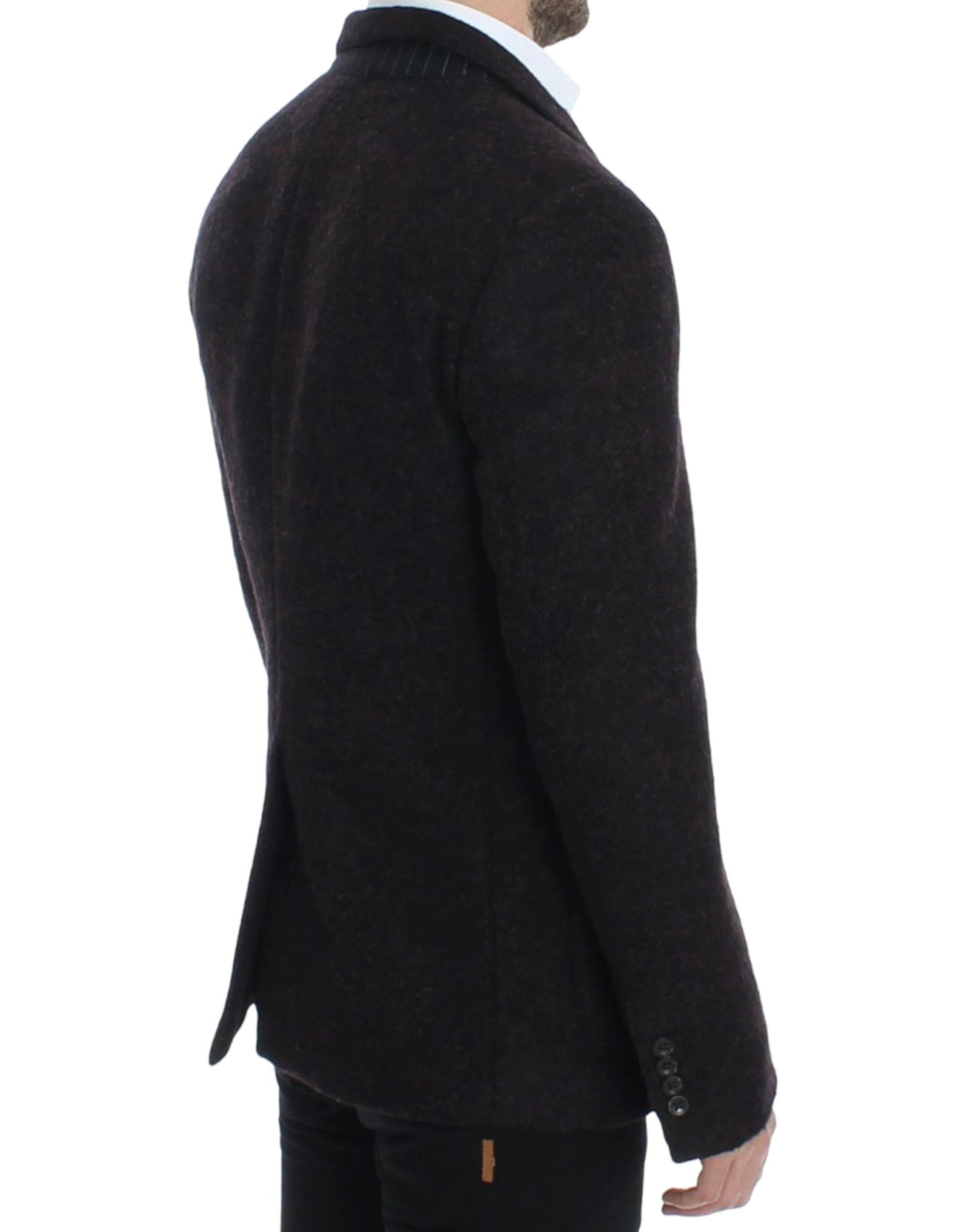 Dolce & Gabbana Bordeaux alpaga two button blazer by Dolce & Gabbana