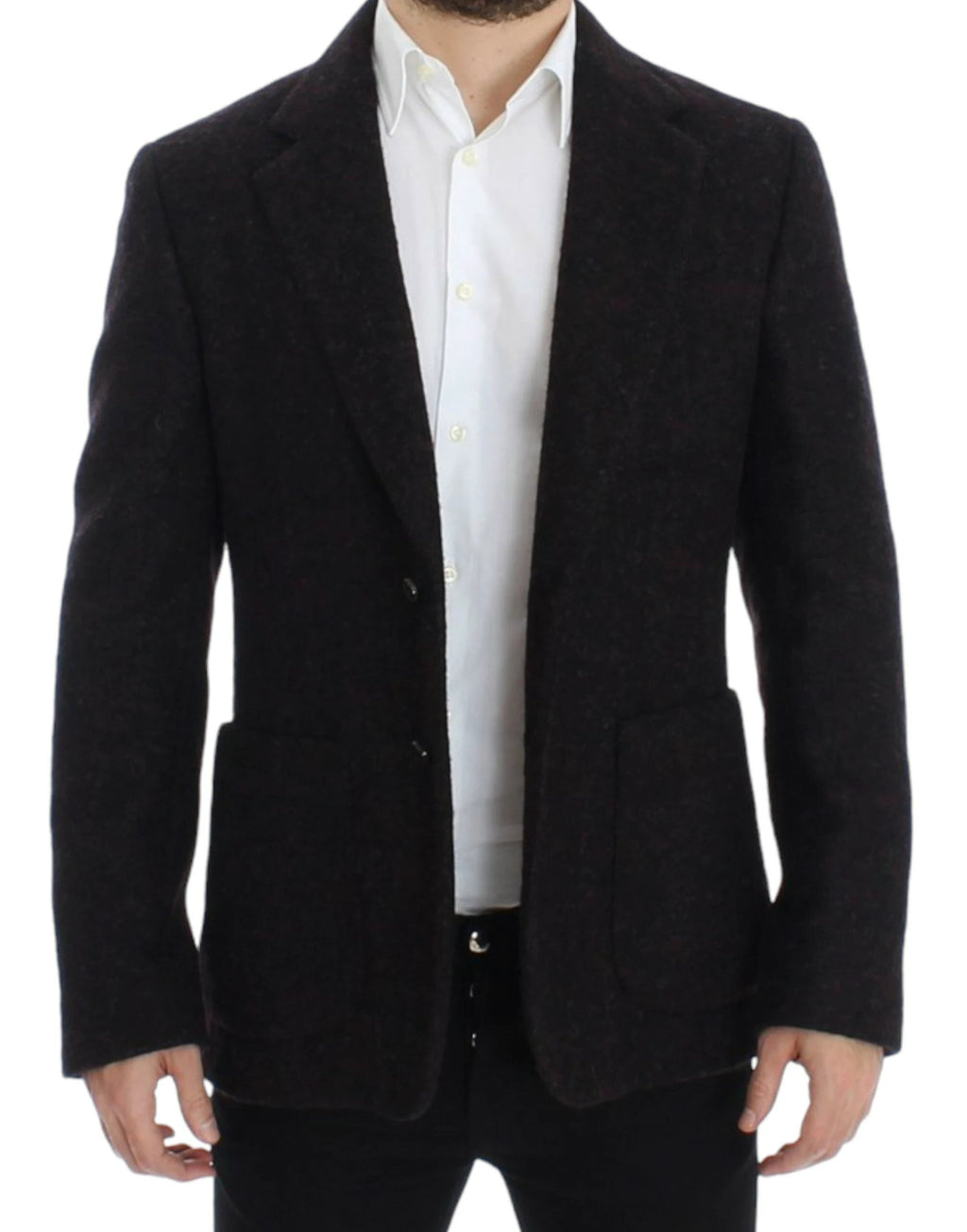 Dolce & Gabbana Bordeaux alpaga two button blazer by Dolce & Gabbana