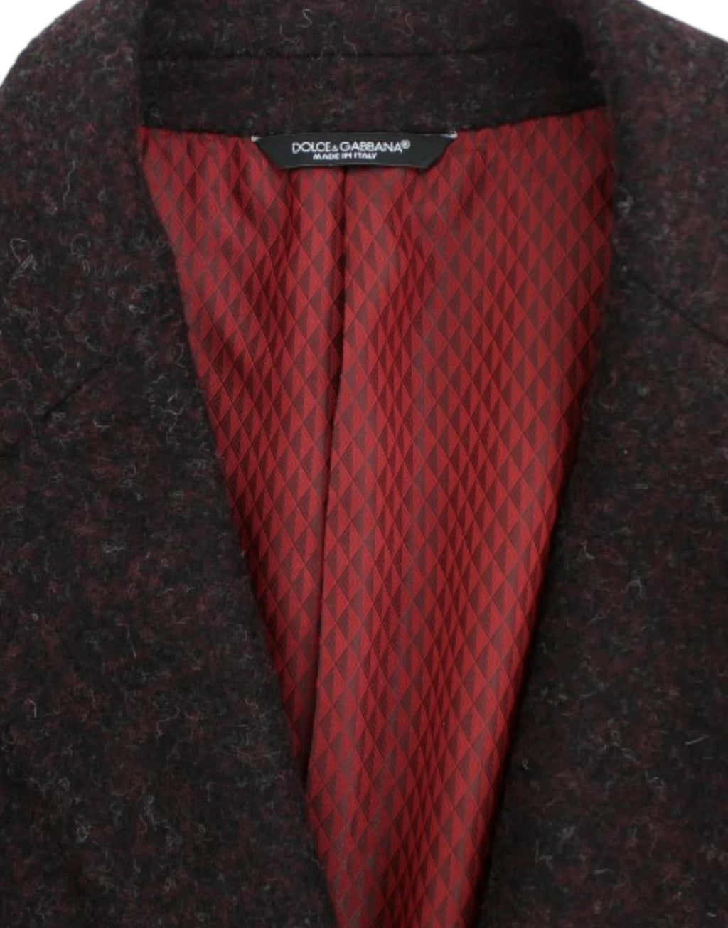 Dolce & Gabbana Bordeaux alpaga two button blazer by Dolce & Gabbana