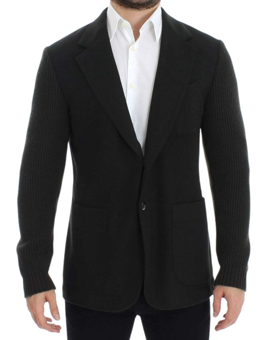 Dolce & Gabbana Green cashmere two button blazer by Dolce & Gabbana