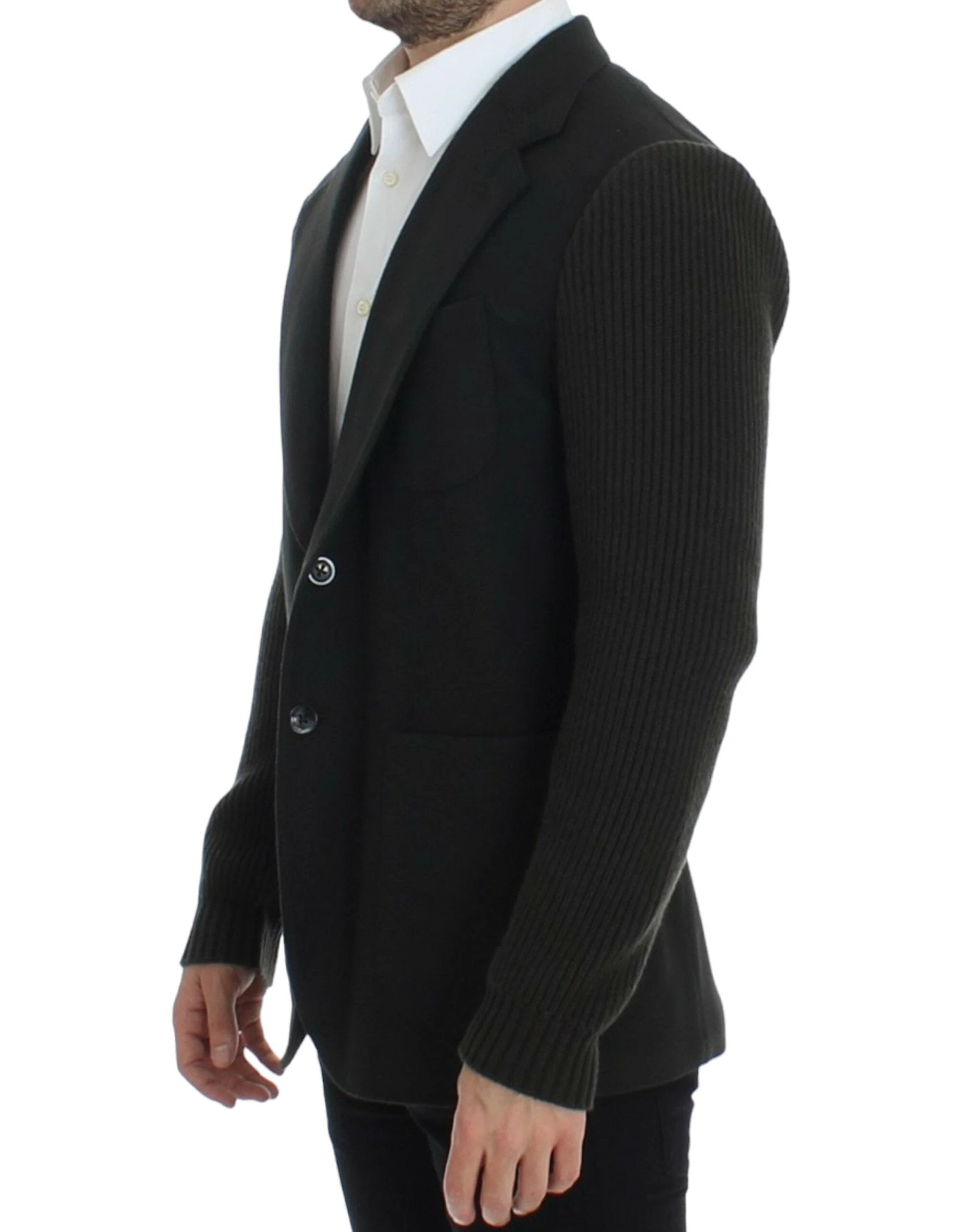 Dolce & Gabbana Green cashmere two button blazer by Dolce & Gabbana