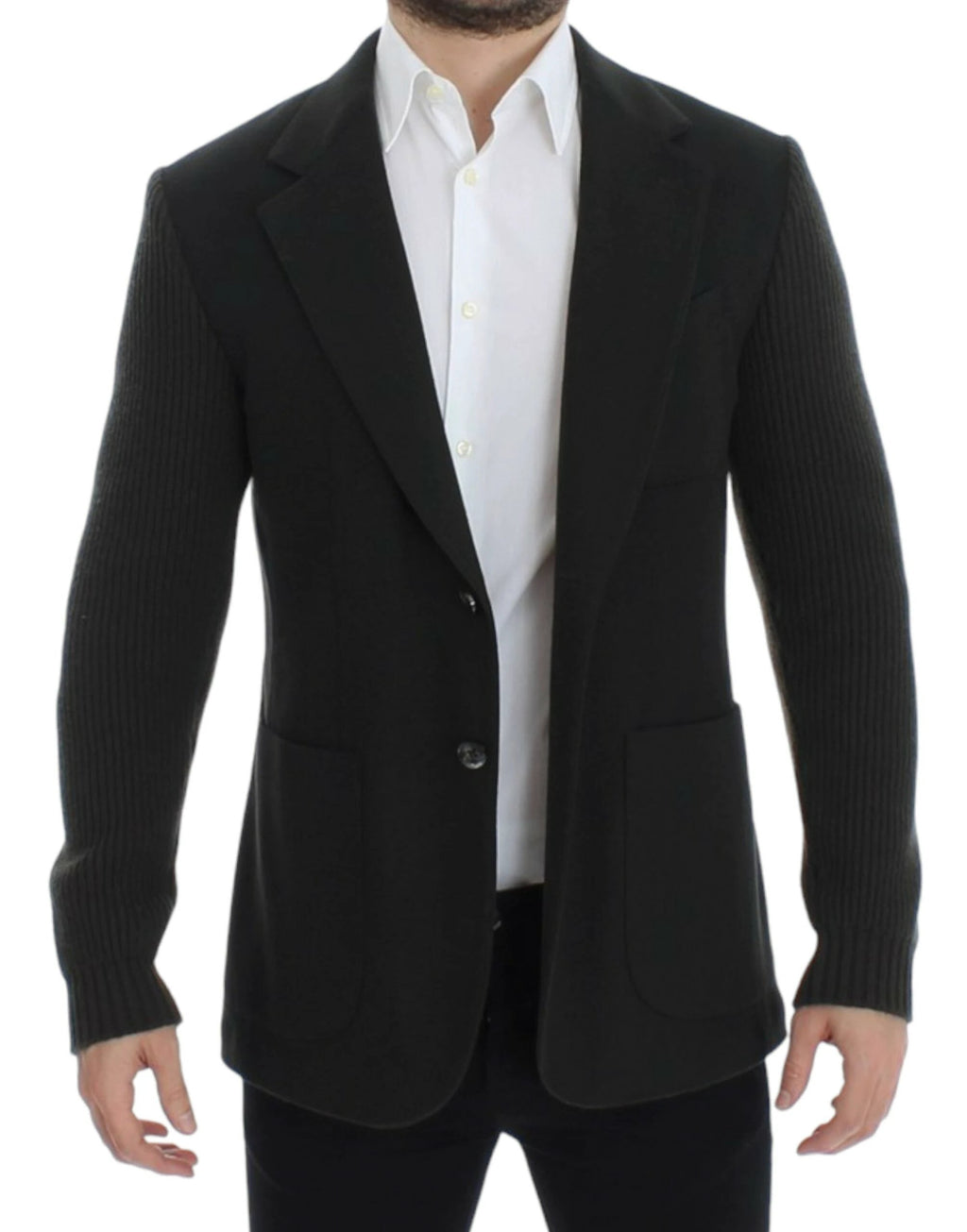 Dolce & Gabbana Green cashmere two button blazer by Dolce & Gabbana