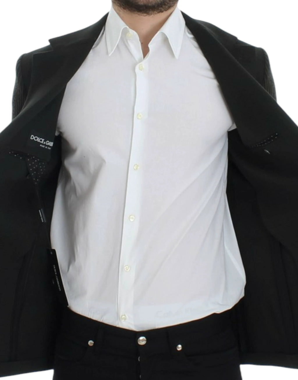 Dolce & Gabbana Green cashmere two button blazer by Dolce & Gabbana