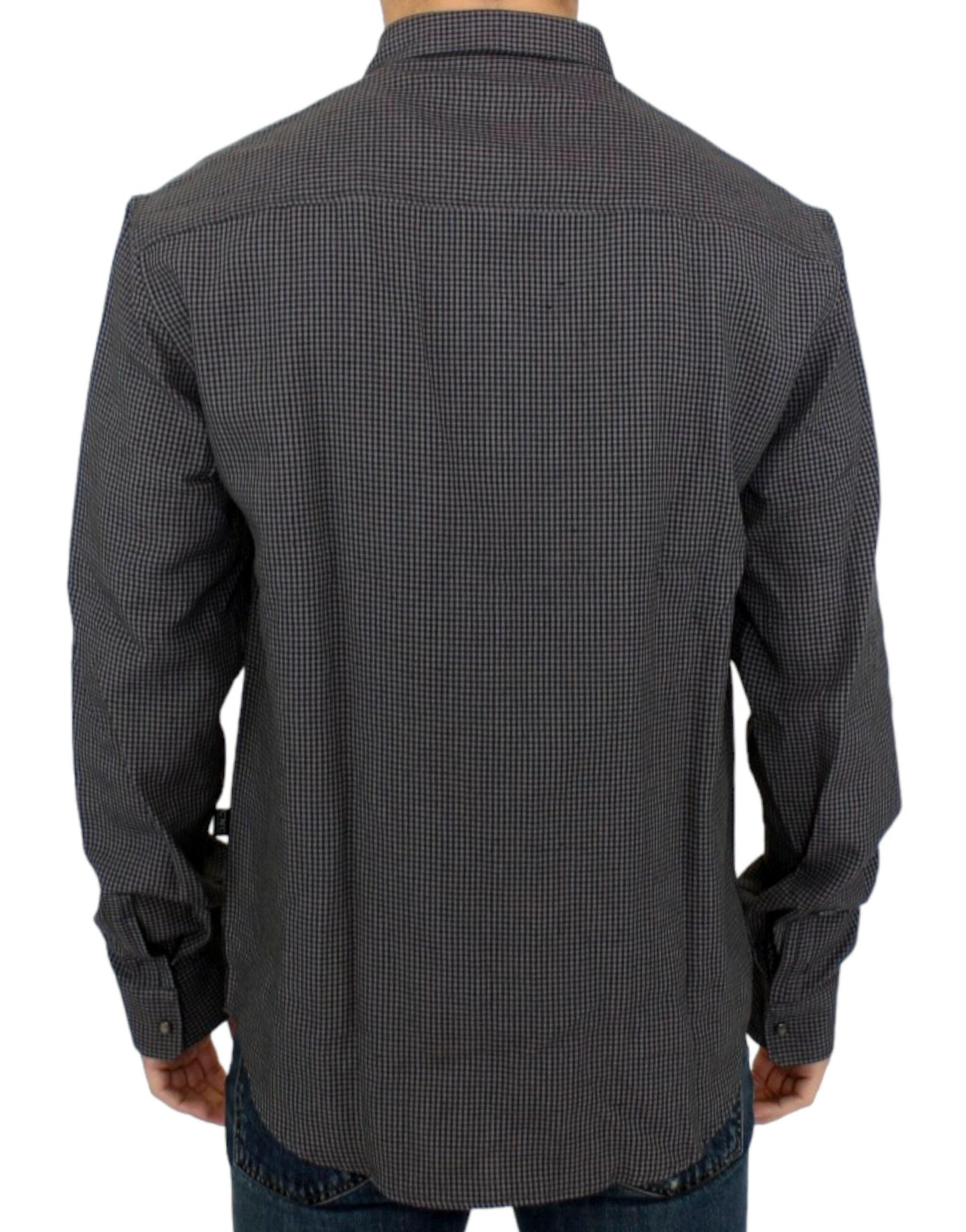 Costume National Gray linen casual shirt by Costume National