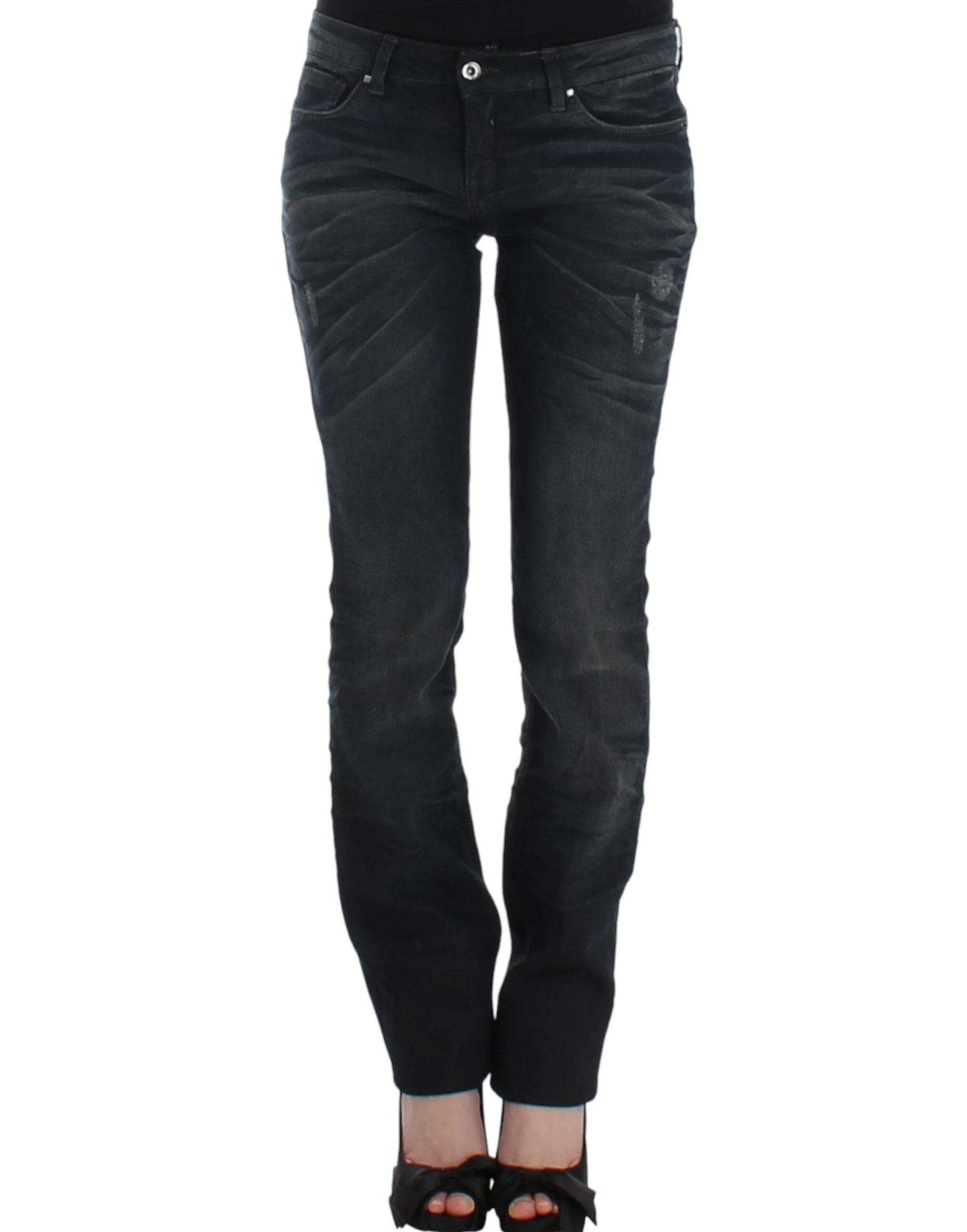 Costume National Blue skinnny leg jeans by Costume National