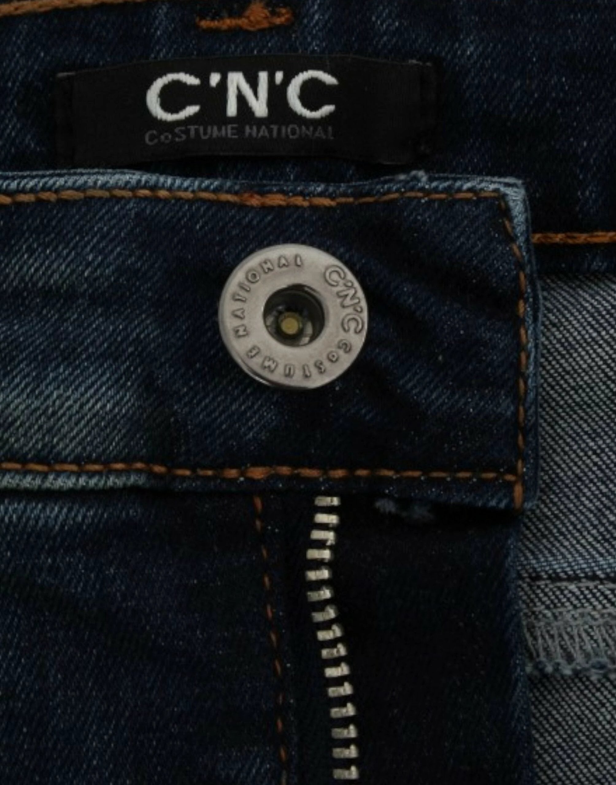 Costume National Blue straight leg jeans by Costume National