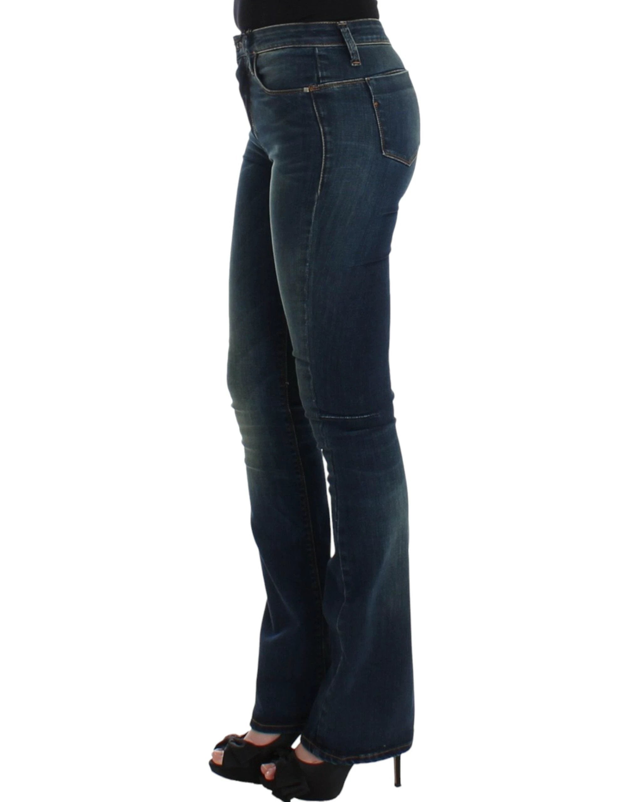 Costume National Blue straight leg jeans by Costume National