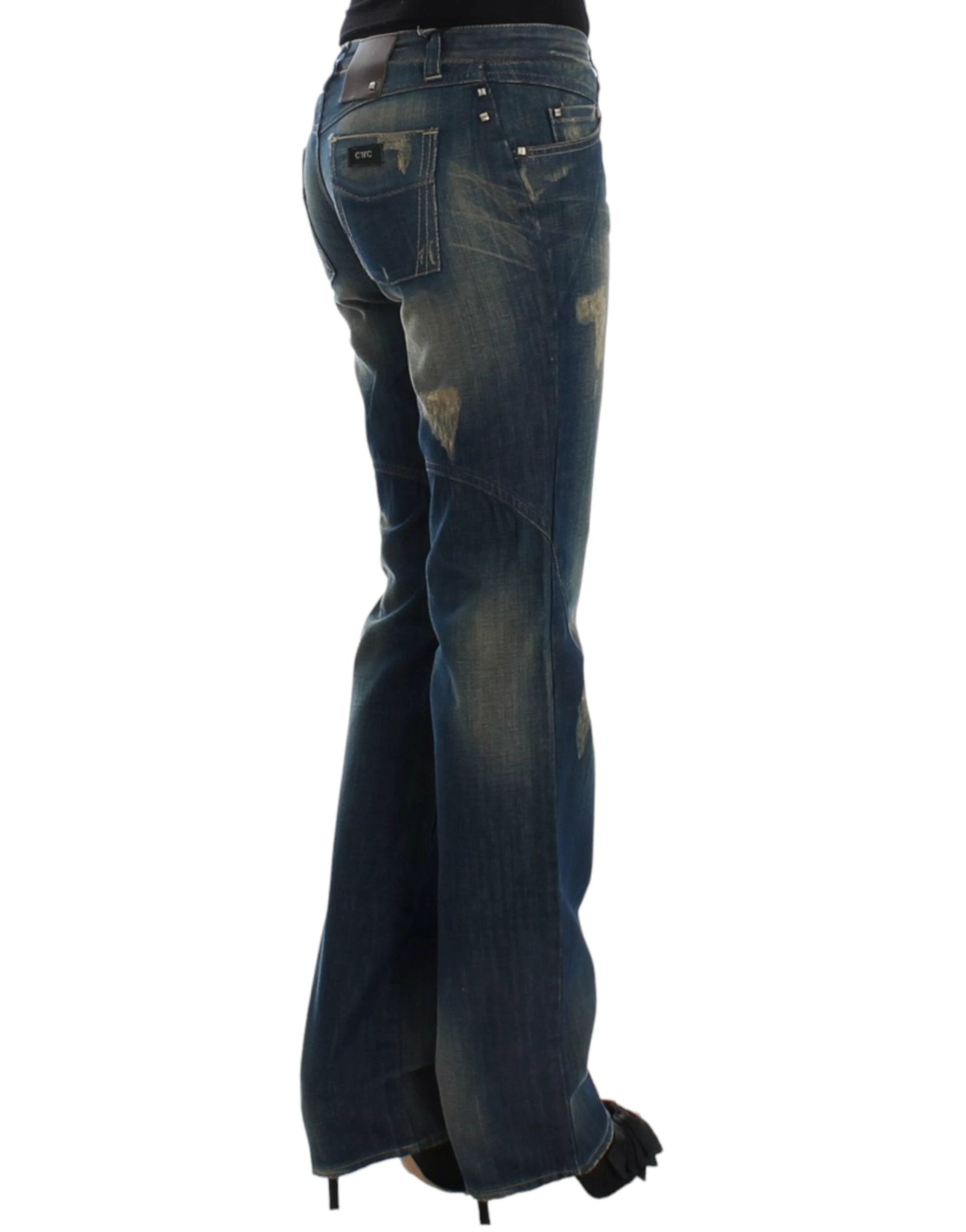 Costume National Blue straight leg jeans by Costume National