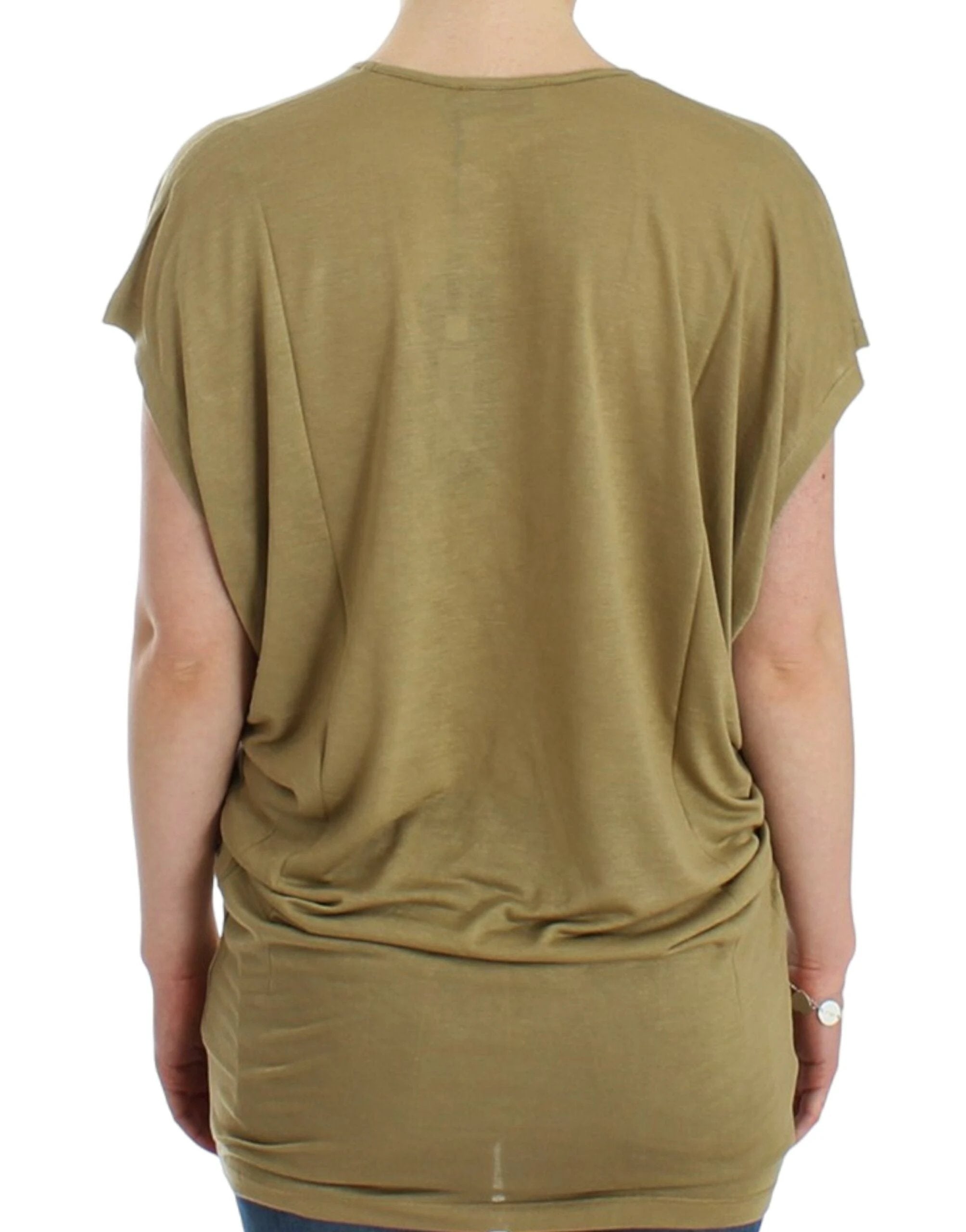 Costume National Green print shortsleeve t-shirt by Costume National