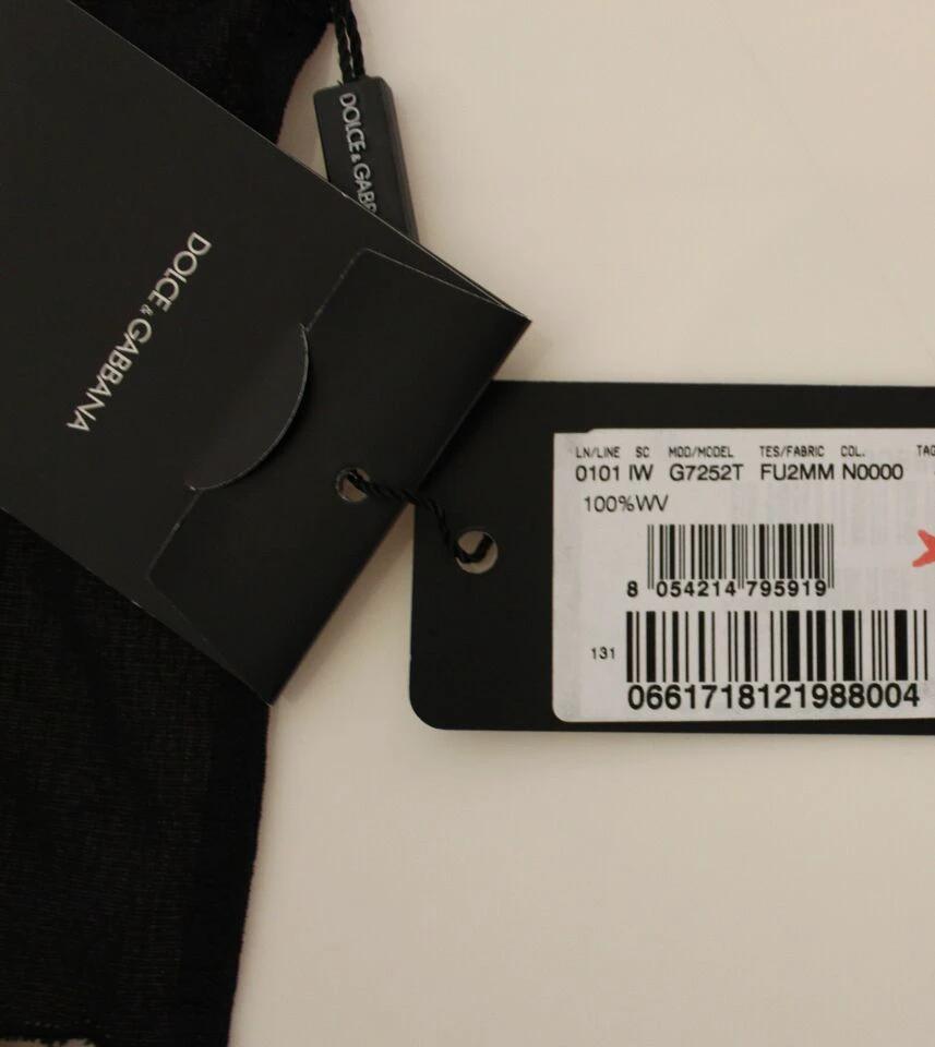 Dolce & Gabbana Black Wool Formal Dress Vest Gilet Jacket by Dolce & Gabbana